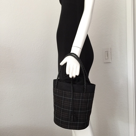 Burberry canvas check mini bucket Bag - Picture 11 of 16